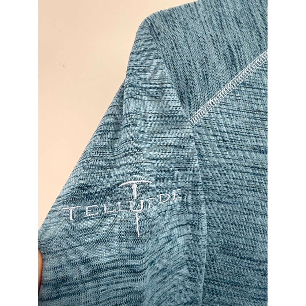 Kuhl Women's Tellurde Blue Heathered Long Sleeve Hoodie Pullover Activewear S‎ - Picture 3 of 8